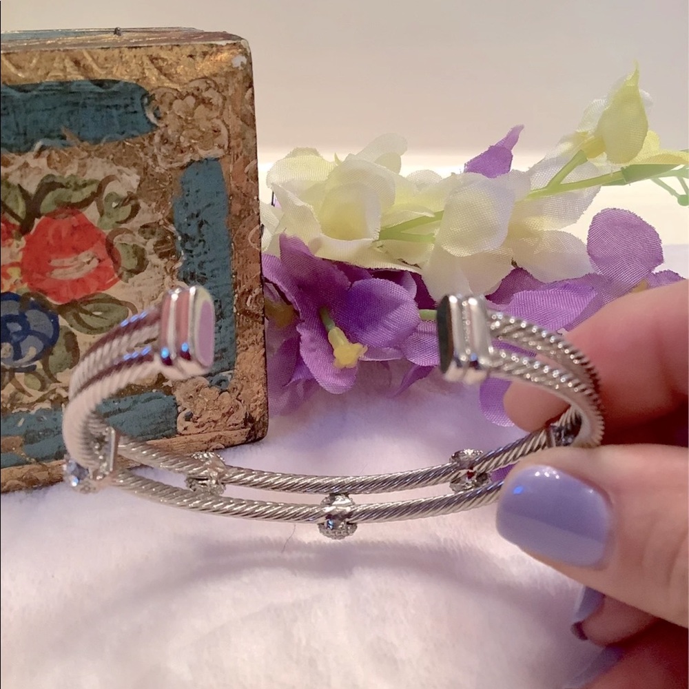Crystal Double Rope Cuff - Picture 7 of 10